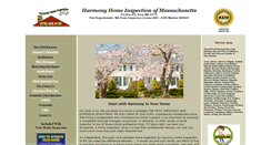 Desktop Screenshot of harmonyhomeinspection.com